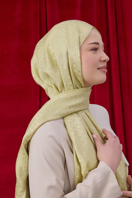İpeksi Jakar Şal lime (Desen 1)