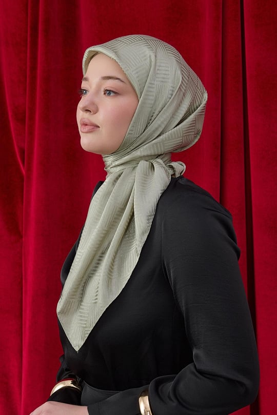 İpeksi Jakar Eşarp Kekik (Desen 2) 